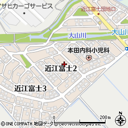 滋賀県野洲市近江富士2丁目10周辺の地図