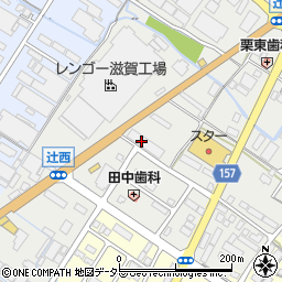近物レックス株式会社　栗東支店周辺の地図