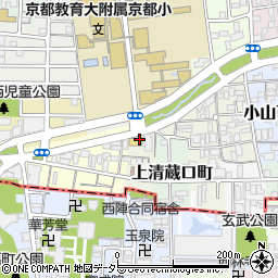 株式会社白洋舍　紫明営業所店周辺の地図