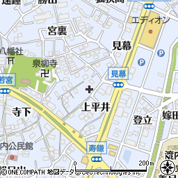 愛知県東海市荒尾町寺東6-3周辺の地図