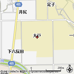 京都府亀岡市千歳町国分（大戸）周辺の地図