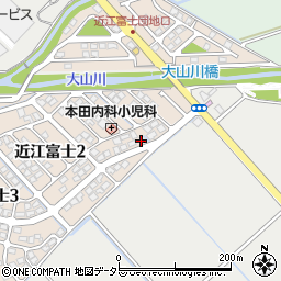 滋賀県野洲市近江富士2丁目2-7周辺の地図