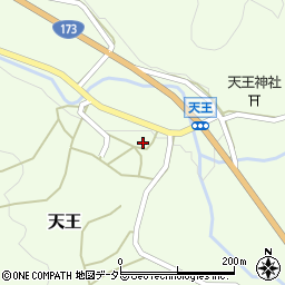 大阪府豊能郡能勢町天王236周辺の地図