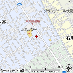 清水新聞店　高部店周辺の地図