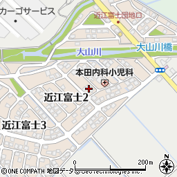 滋賀県野洲市近江富士2丁目6-20周辺の地図
