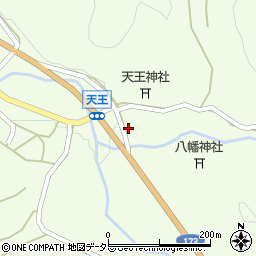 大阪府豊能郡能勢町天王207周辺の地図