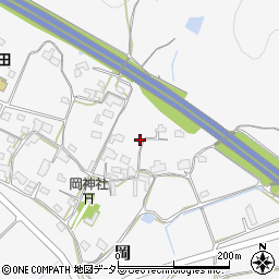 岡山県勝田郡勝央町岡323周辺の地図