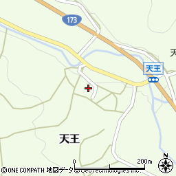 大阪府豊能郡能勢町天王324周辺の地図