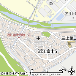 滋賀県野洲市近江富士5丁目12-22周辺の地図