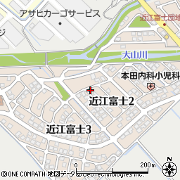 滋賀県野洲市近江富士2丁目11-14周辺の地図