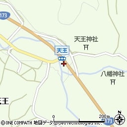 大阪府豊能郡能勢町天王210周辺の地図