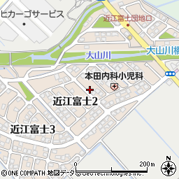 滋賀県野洲市近江富士2丁目6-7周辺の地図