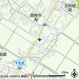 滋賀県草津市下笠町1303周辺の地図
