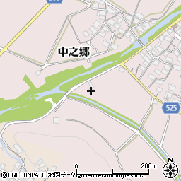 滋賀県蒲生郡日野町中之郷1210周辺の地図