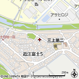 滋賀県野洲市近江富士5丁目7-13周辺の地図