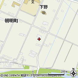 三重県四日市市朝明町306周辺の地図