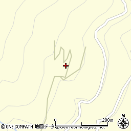 静岡県浜松市天竜区龍山町瀬尻1640-1周辺の地図