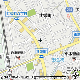 スギドラッグ共栄店周辺の地図