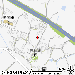 岡山県勝田郡勝央町岡314周辺の地図