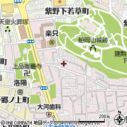 西陣志美津株式会社周辺の地図