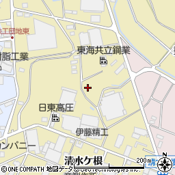 愛知県大府市北崎町周辺の地図