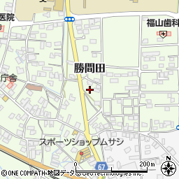 岡山県勝田郡勝央町勝間田81-13周辺の地図