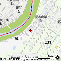 愛知県刈谷市今川町（境川）周辺の地図
