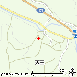 大阪府豊能郡能勢町天王306周辺の地図
