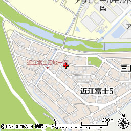 滋賀県野洲市近江富士5丁目12-16周辺の地図