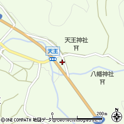 大阪府豊能郡能勢町天王209-1周辺の地図