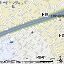 静岡県静岡市清水区下野中19-5周辺の地図