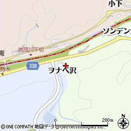 愛知県岡崎市川向町仏平周辺の地図