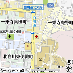 ジャガー京都周辺の地図