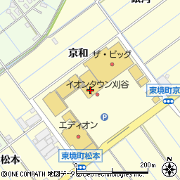 マックハウスロックタウン刈谷店周辺の地図