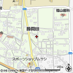 岡山県勝田郡勝央町勝間田81-10周辺の地図