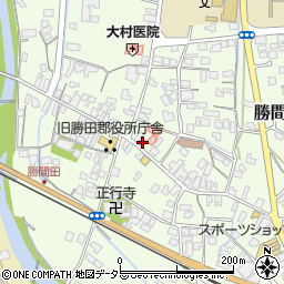 岡山県勝田郡勝央町勝間田179周辺の地図