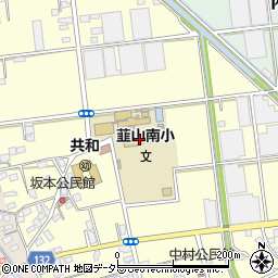 伊豆の国市立韮山南小学校周辺の地図