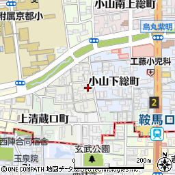 全日本空手道連盟剛柔会　玄武館周辺の地図