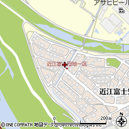 滋賀県野洲市近江富士6丁目1-13周辺の地図