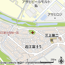 滋賀県野洲市近江富士5丁目13周辺の地図