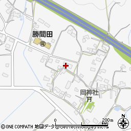 岡山県勝田郡勝央町岡162周辺の地図