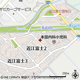 滋賀県野洲市近江富士2丁目6-10周辺の地図