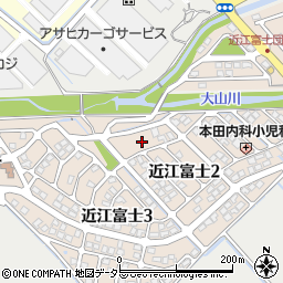 滋賀県野洲市近江富士2丁目9周辺の地図