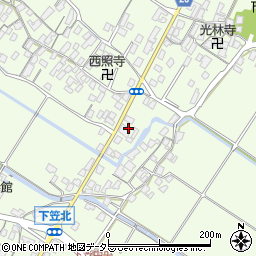 滋賀県草津市下笠町1302周辺の地図