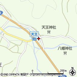 大阪府豊能郡能勢町天王212周辺の地図