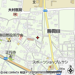 岡山県勝田郡勝央町勝間田136周辺の地図
