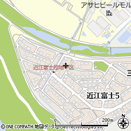 滋賀県野洲市近江富士5丁目15-17周辺の地図