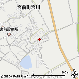 京都府亀岡市宮前町宮川田端周辺の地図