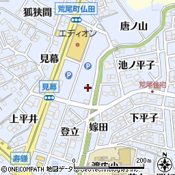 愛知県東海市荒尾町馬池周辺の地図