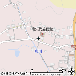 兵庫県丹波篠山市南矢代801周辺の地図
